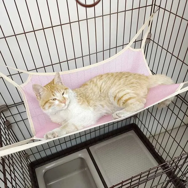 thumbnail image 2 of Cage Hammock For Pets Personalized Cat Hammock Bed - Custom Photo Pet Cage Hanging Bed For Cats & Small Dogs Personalized Pet Bed 2 of 13