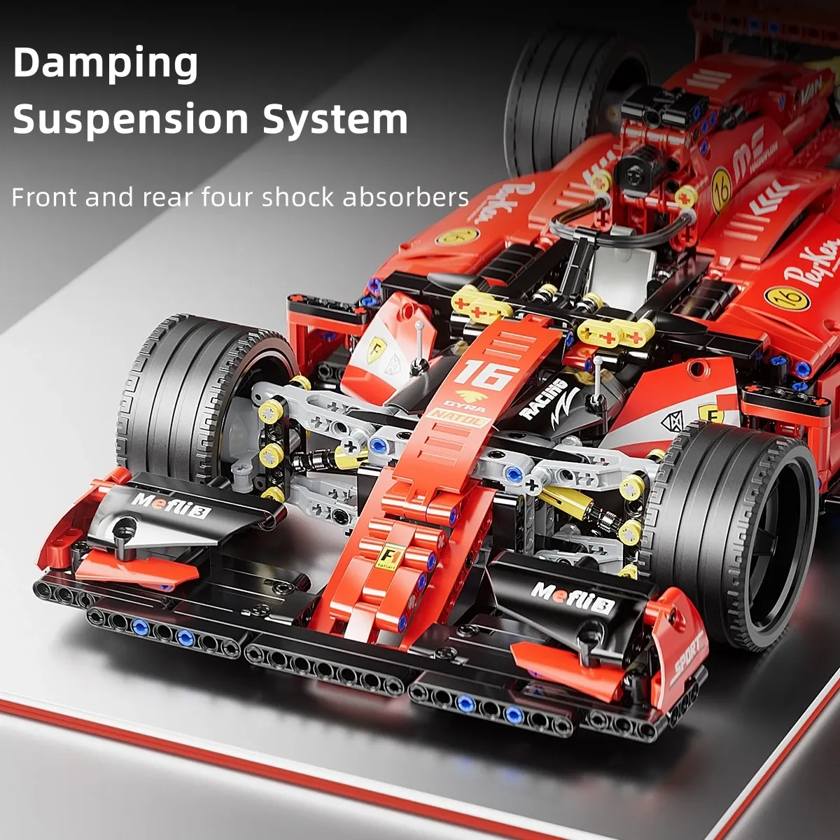 F1 RC Race Car Building Set: Cool Collectible Model Car Kits