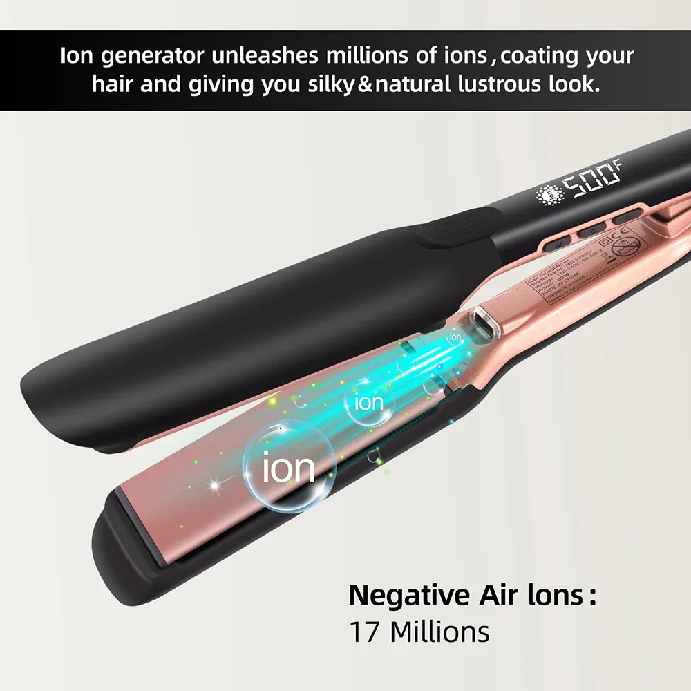 High Temperature Flat Irons With Plasma Ions For Keratin Treatment 500F Butane Fuelled Hair Straighteners For Frizzy Recovers And Damaged Hair From Zhao07 85.1 DHgate.Com