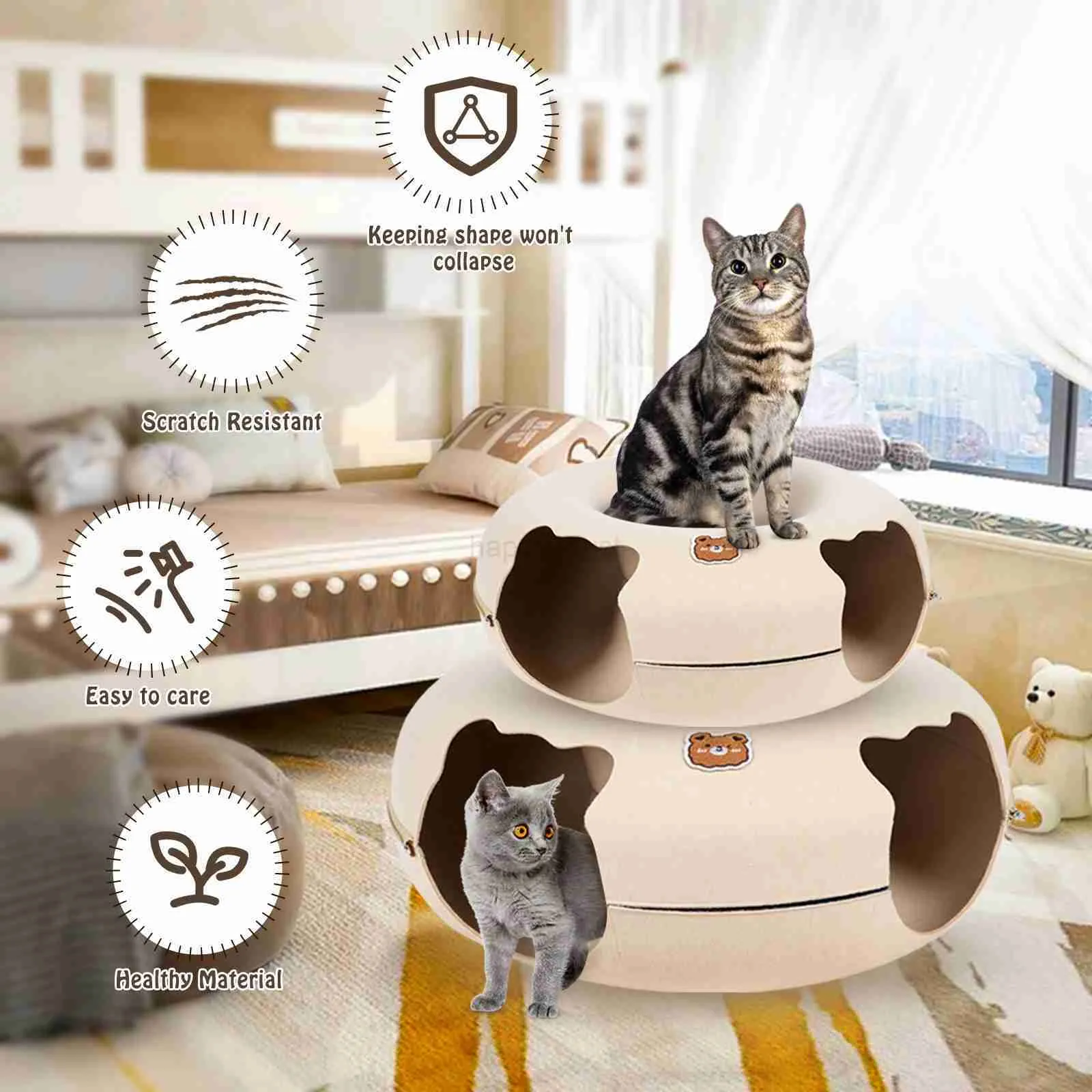Cat tunnel for large cats online