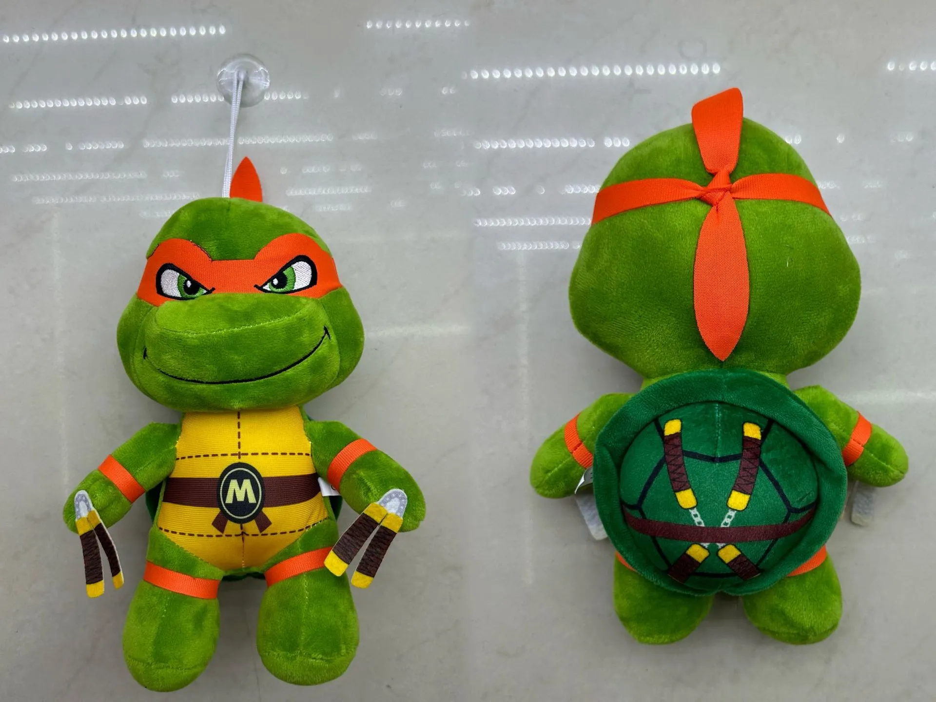 Muñecos de peluche de tortugas Ninja de 25cm, juego de Anime TMNT Leo Raph  Mike Don, decoración de animales de peluche, juguetes ornamentales para  niños, regalo de cumpleaños / Animales de peluche, image size:1920x1440