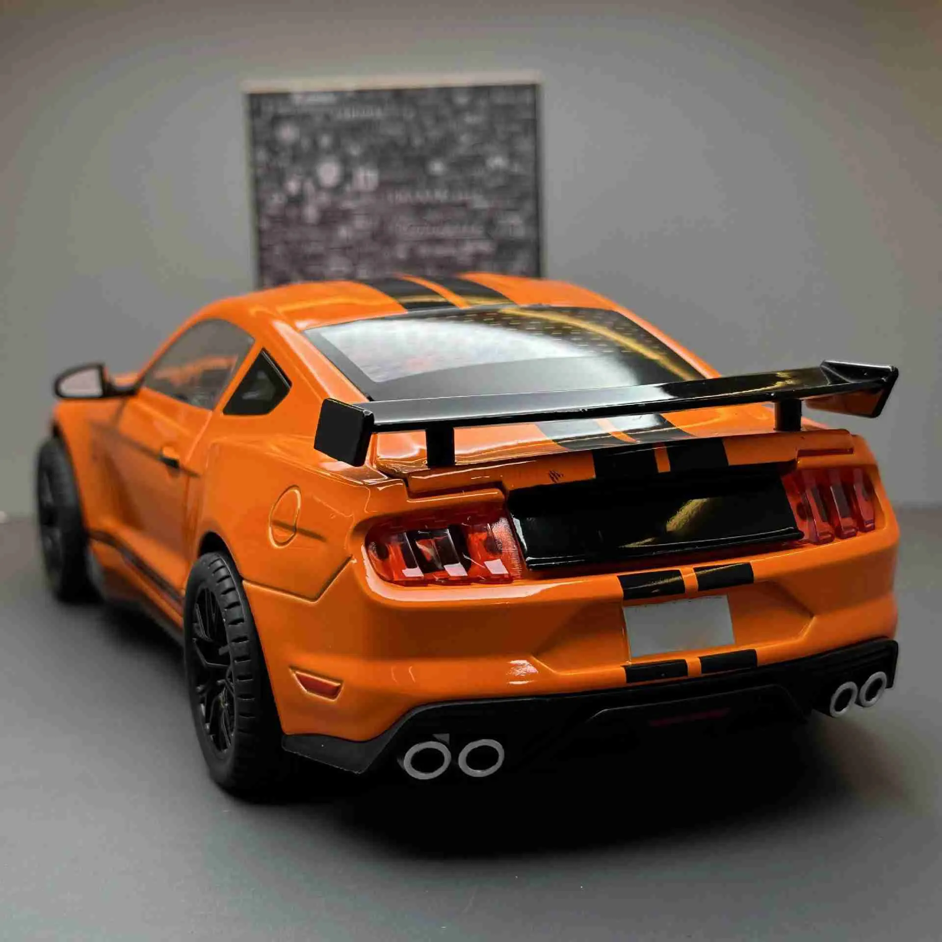 Ford Mustang GT500 1:18 Scale Diecast Metal Model Car With Sound ...
