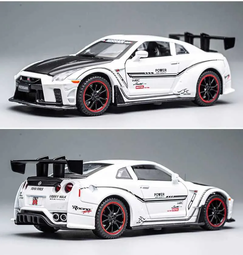 Mattel R35 1:5 Scale Red Metal Diecast Nissan GTR R35 And R34... From Kam_wo ...