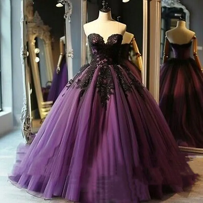 red black formal dresses V Neck High Low Black Prom Dresses, V Neck Red Prom Dresses, Black  Graduation Dresses, Homecoming Dresses