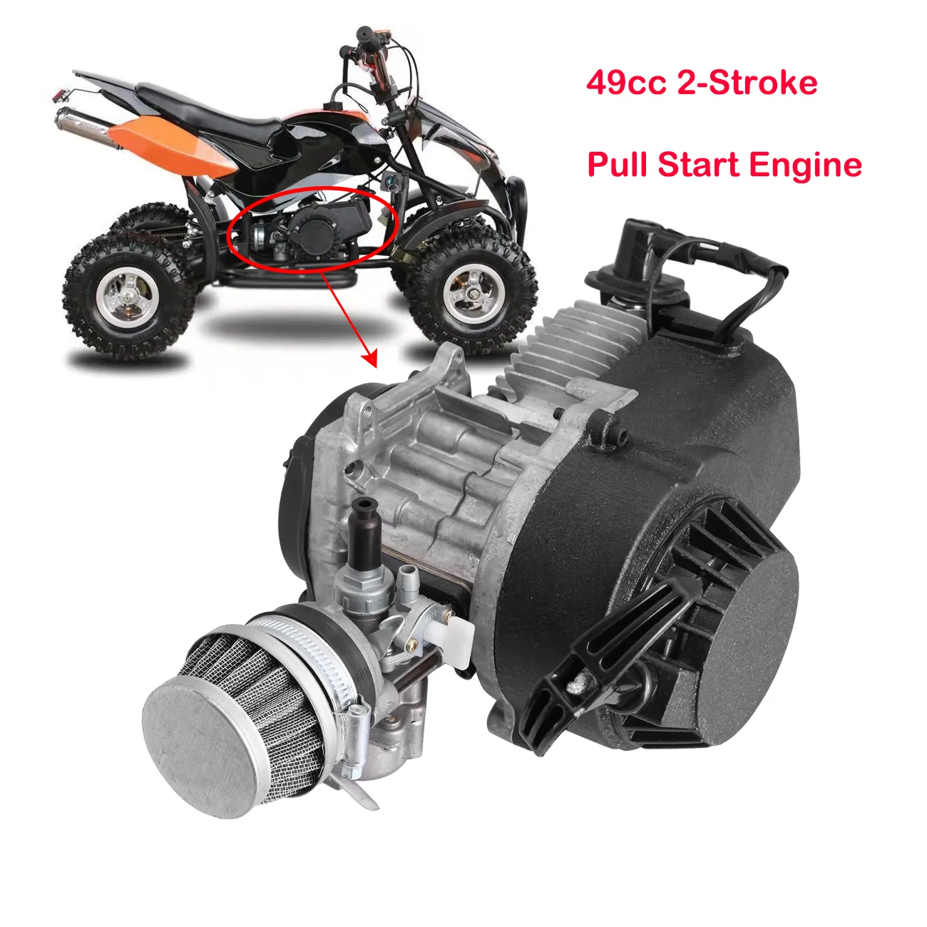 大特価 DHgate.com:Yamaha 50cc Samger Wheels: Training Bike Dirt アート+エンタメ