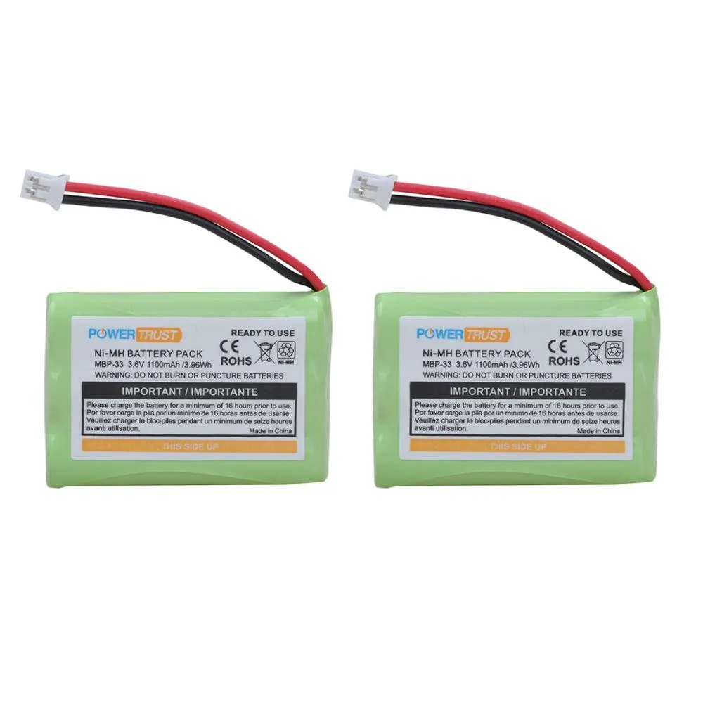 Batterie Rechargeable 800mAh 3.6V Pour Babyphone Motorola MBP33S MBP36 MBP36S MBP481 MBP482 MBP483 – Compatible VTech BM5463 Et Plus – Accu Ni-MH GP80AAAHC3BMX HRMR03