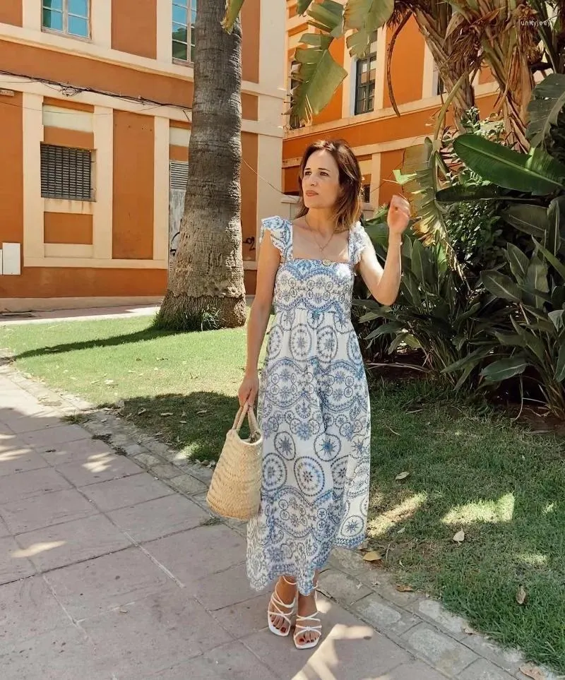 white christmas dresses Women's Summer Cotton Dresses, Long Dress, 100% Cotton Clothing – Cotton  Flower Clothing main image 0