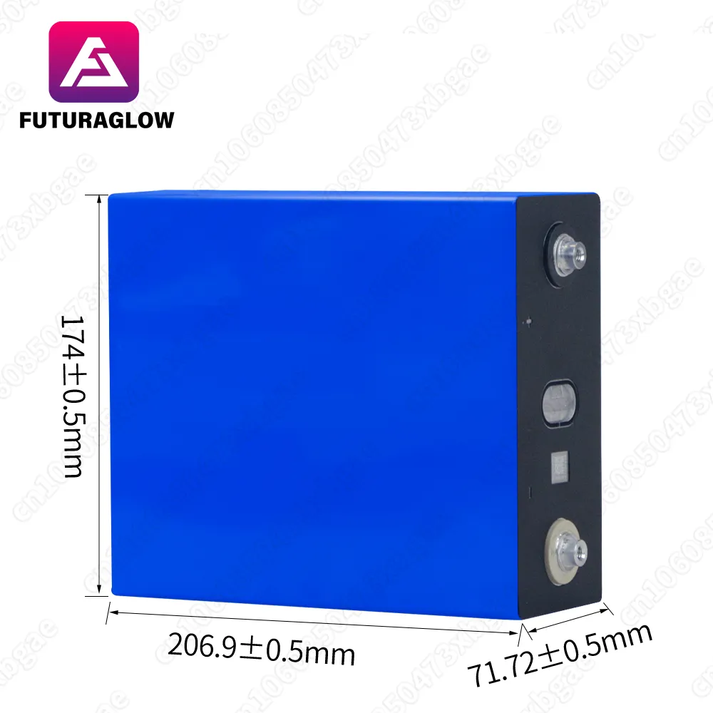 3.2V 320Ah Lifepo4 Battery 8000 Cycles Rechargeable Battery DIY 12V 24V 48V RV EV Boat Home Storage System Cell Pack With Busbar