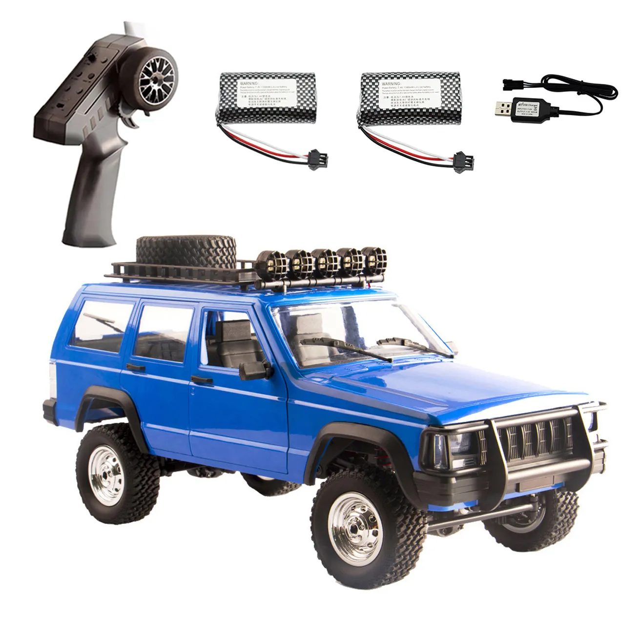 MN78 RC Car - 1:12 Scale 4WD Drive Climbing Cherokee Off