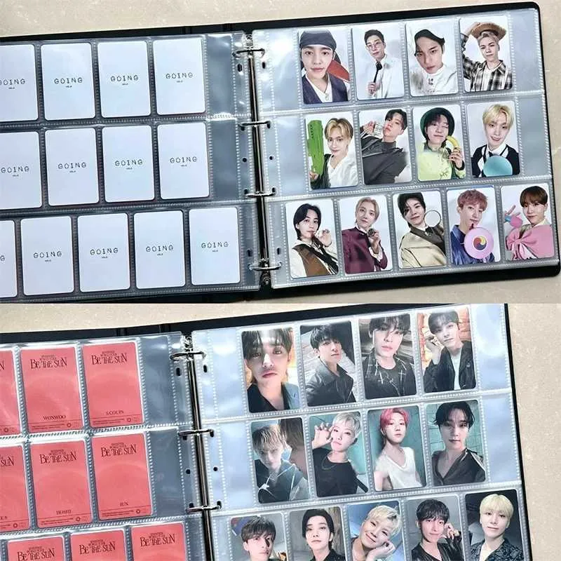 Albums Books Photo Card Binder Kpop Photo Binder 7/8/9/12/13 Pocket Large  Capacity Card Collection Book Binding Machine from Dhgate Albums&Books -  price 10.5
