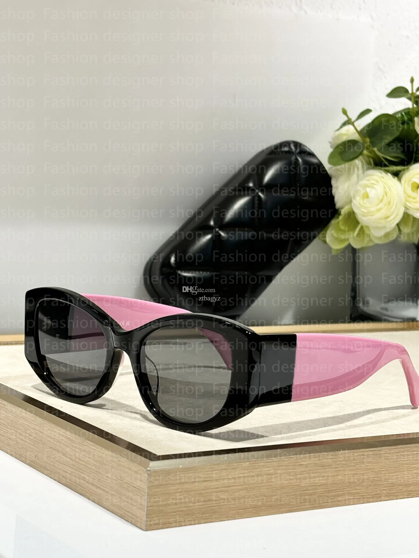 Women s Fashionable Anti UV400 Pink Designer Sunglasses for Men 2024