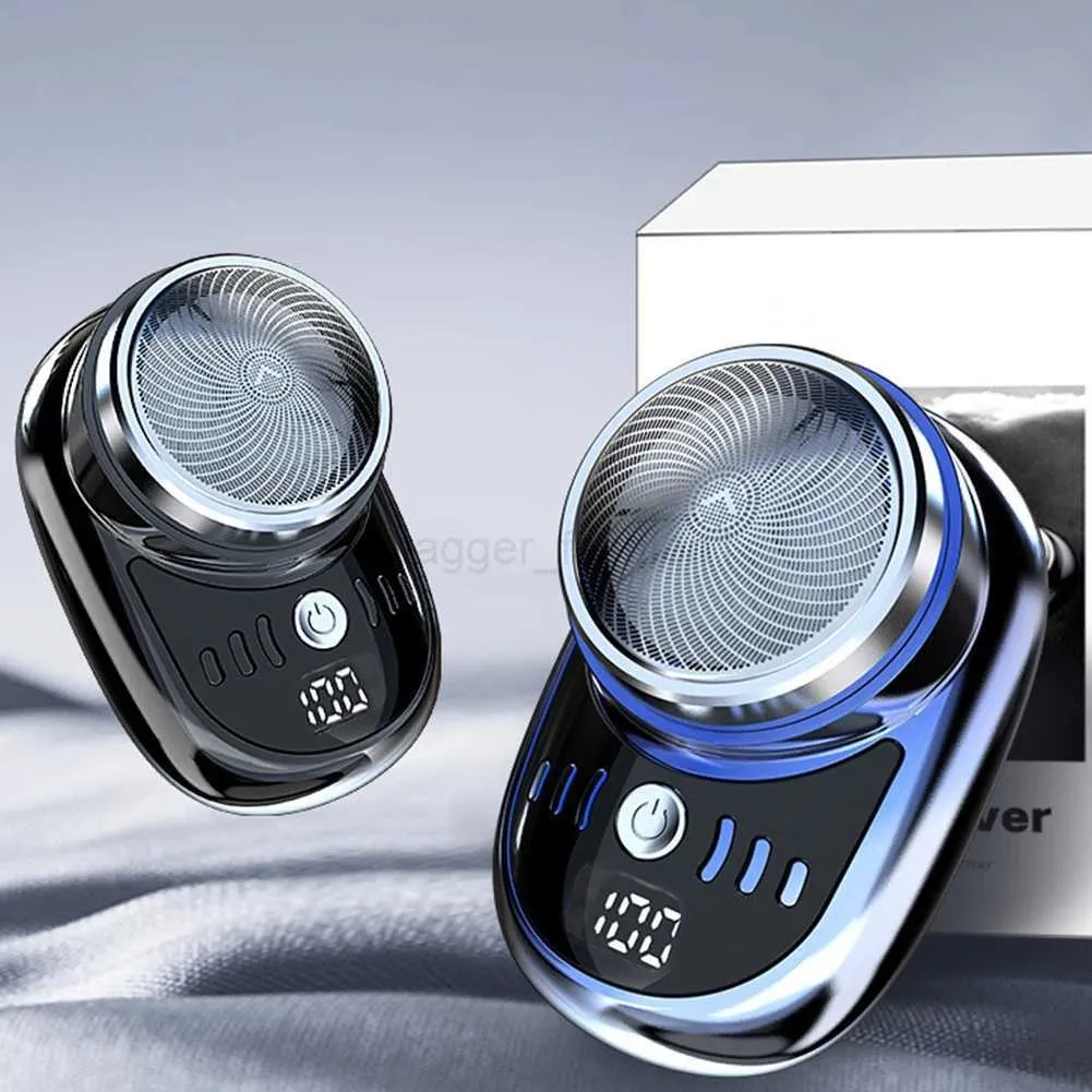 New Portable Razor Mini Foil Shaver for Men - USB Rechargeable, Portable Travel Razor ...