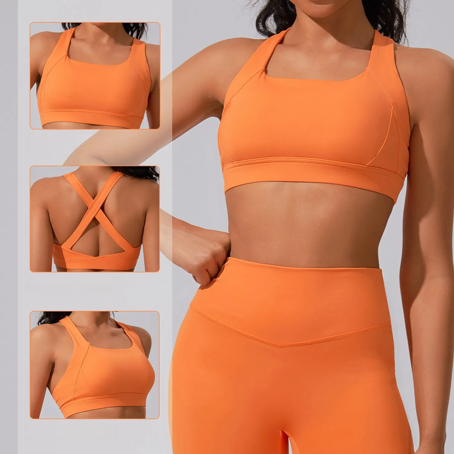 sports tank top with built in bra