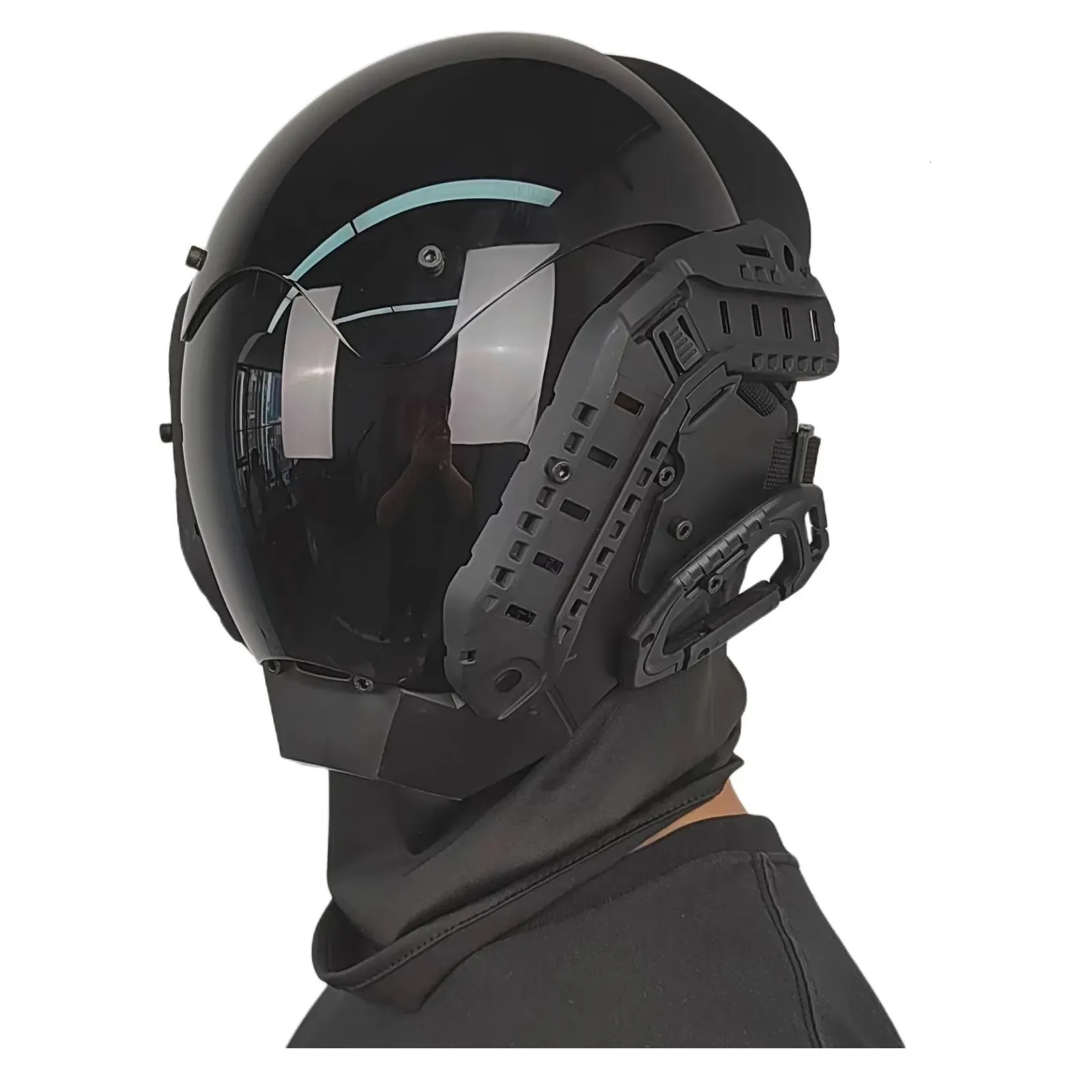 Economize muito em Máscara Cyberpunk De Cosplay Máscara Punk Cyber:  Capacete Mecânico De Engrenagem Escolar Para Cosplay Com Máscara,  Roleplaying, ..., image size:1600x1600
