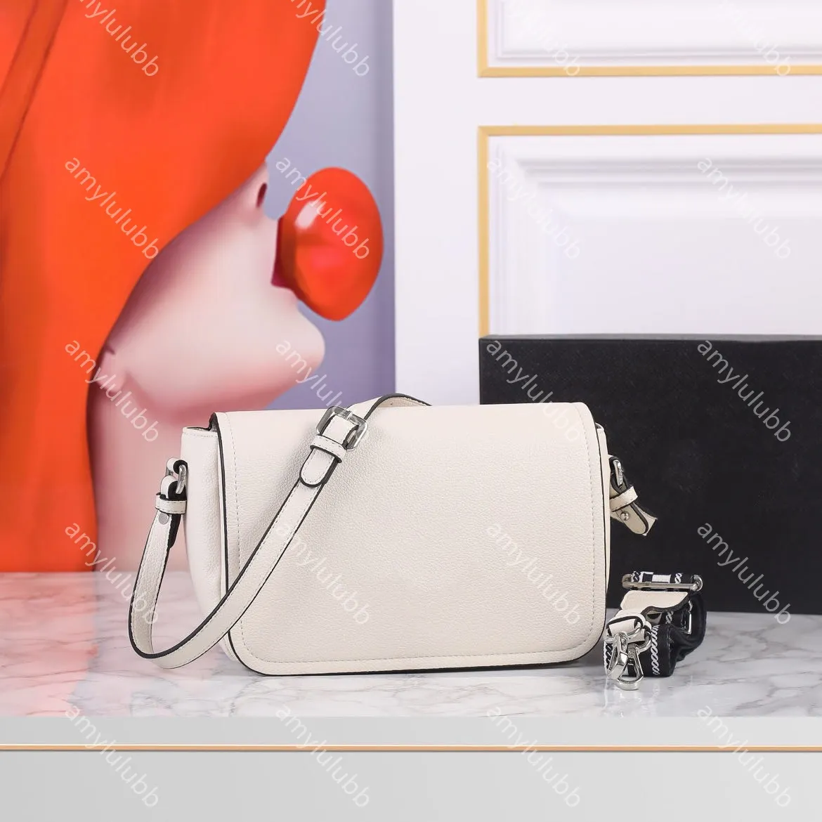 Designer shoulder bag messenger bag luxury Grained leather Casual crossbody bag Fashion handbag classic Tasche lady messenger bag handbags for women