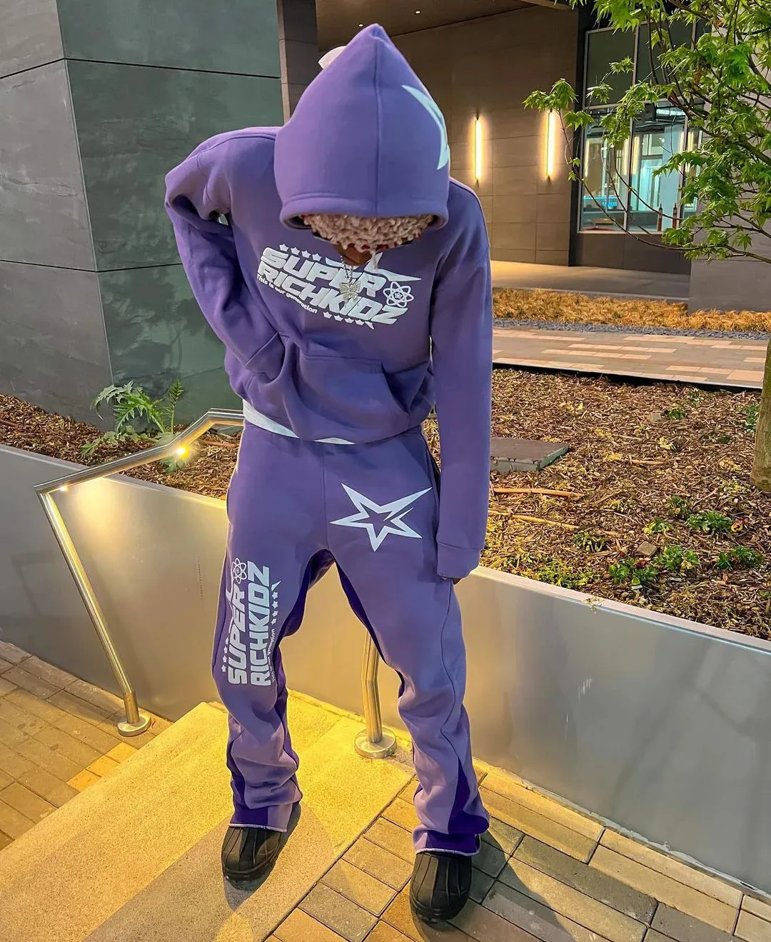 Survêtement Fille 2 Pièces Style Kpop Vintage Y2K - Hoodie Et Pantalon - Tissu Doux Et Respirant - Pour Danse, Cosplay, Quotidien