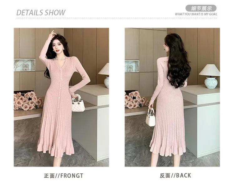 cream rib knit dress Rhythm Scallop Knit Maxi Dress