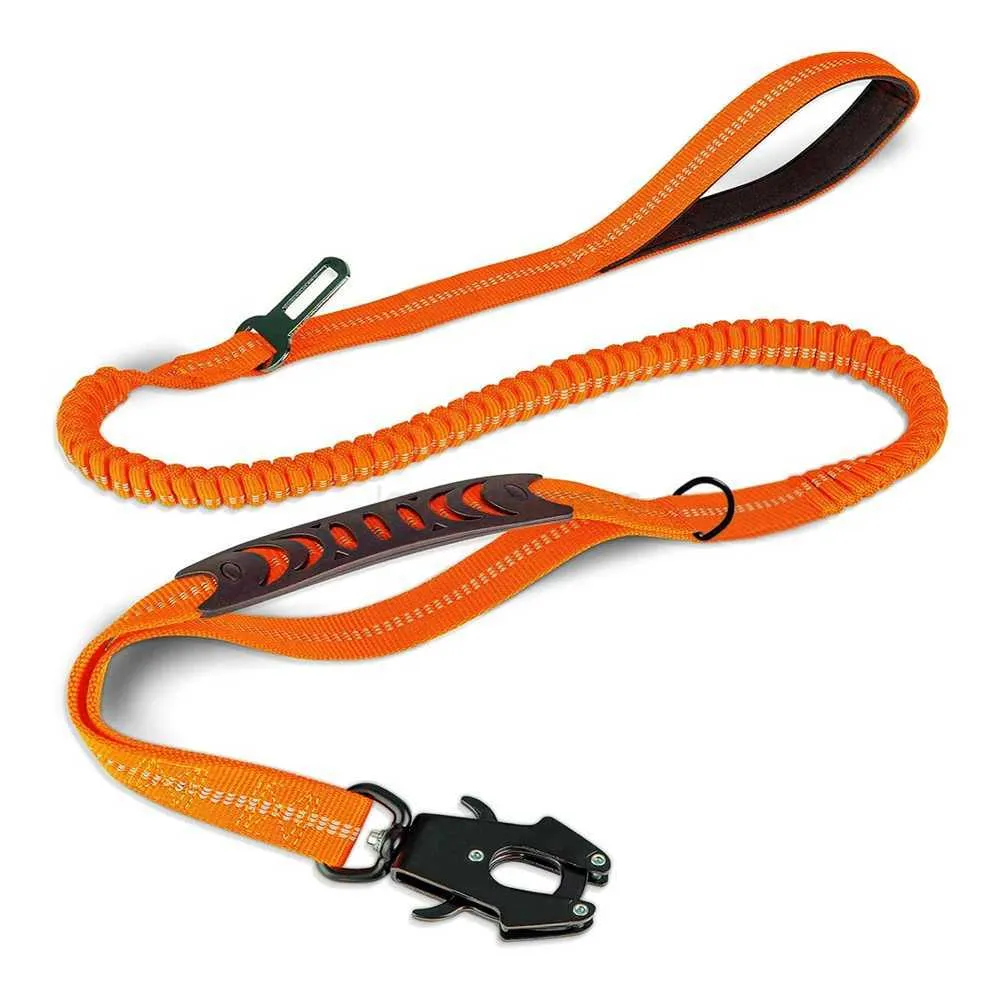 Chain Leashes For Dogs Heavy Duty Bungee Dog Leash With Durable