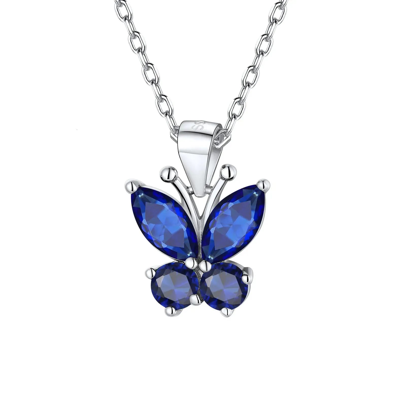 Butterfly necklace with birthstones new arrivals