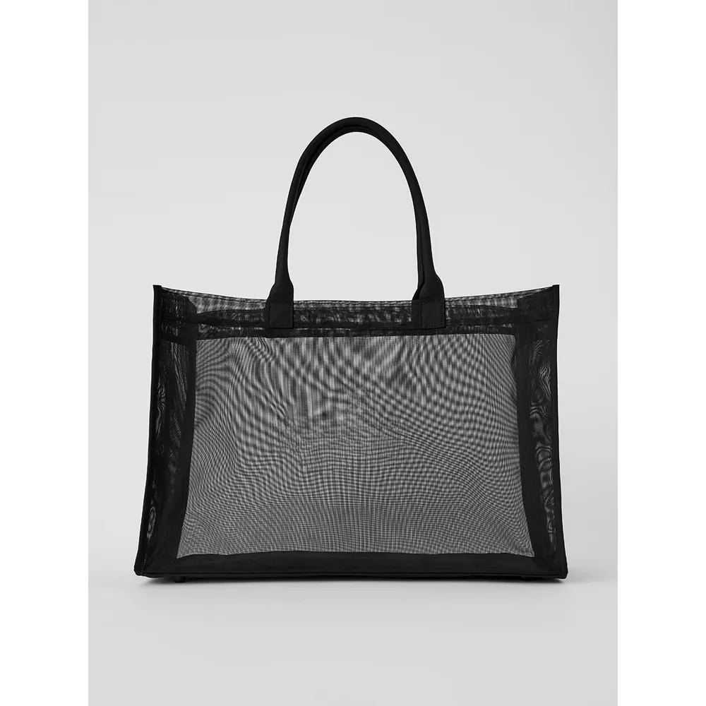 【Alo Yoga】SHEER TOTE BAG 関税送料込み Sheer Tote Bag - Black | Alo Yoga