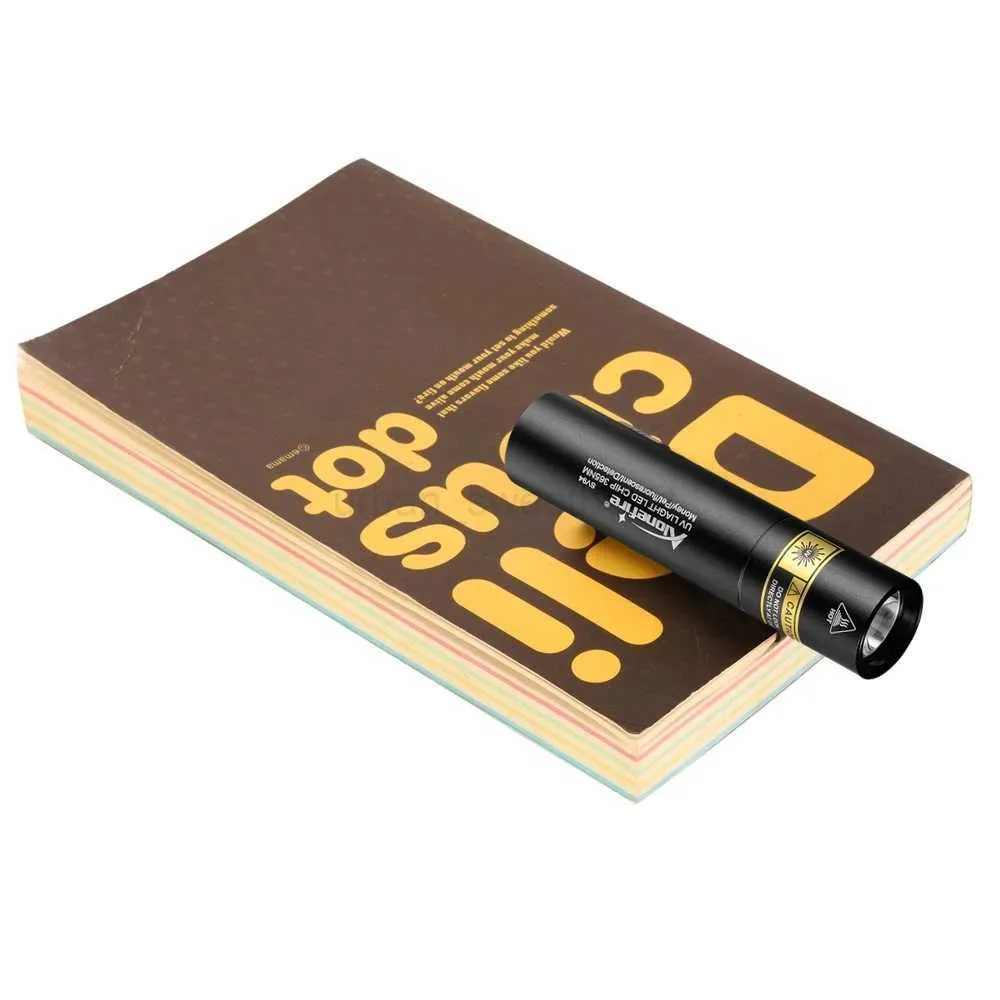 Torcia UV A Luce Nera 21 LED 395nM - Rivelatore Di Macchie Per Urina Di Cane, Cimici, Controllo Banconote - Portatile Impermeabile - 2