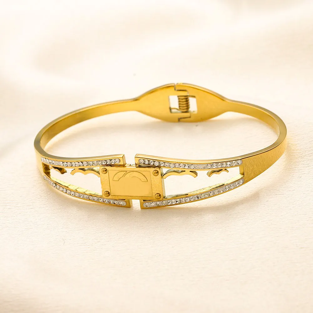 3-Piece Gold Bangle Set For Women – Polished Chunky Cuff Bracelets, Zinc Alloy