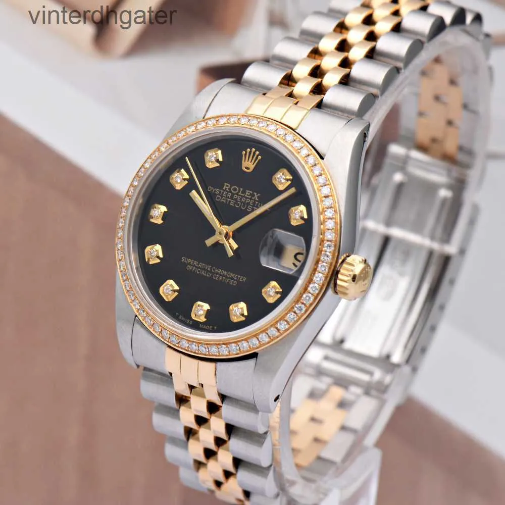 Luxury Womens Automatic Watch - 18K Gold, Waterproof  display picture 2