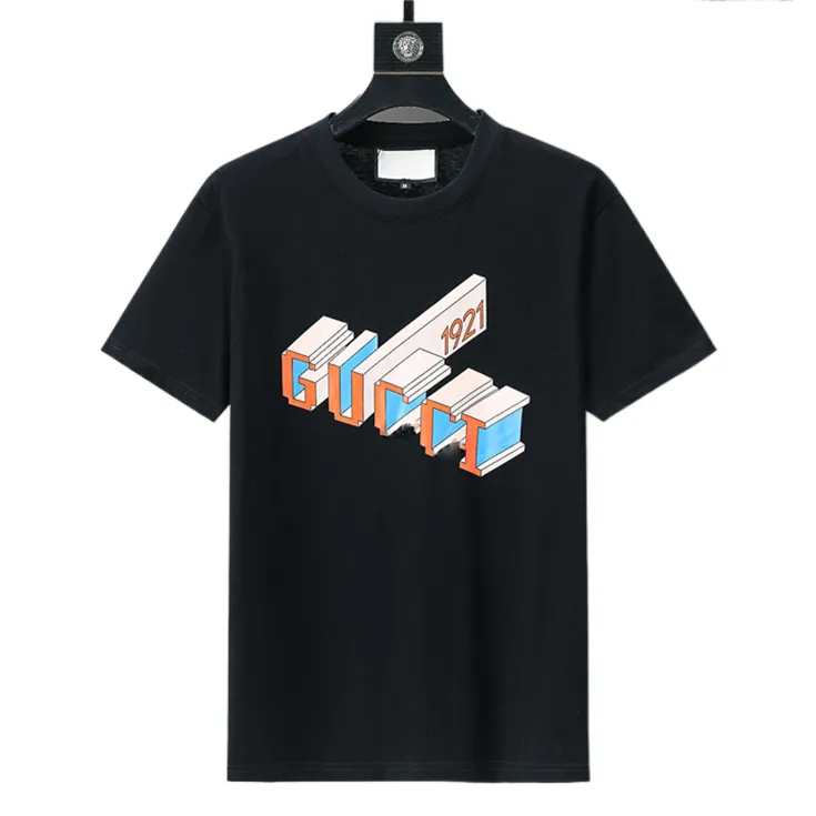 Designer T Shirt Casual MMS T Shirt With Monogrammed Print Short