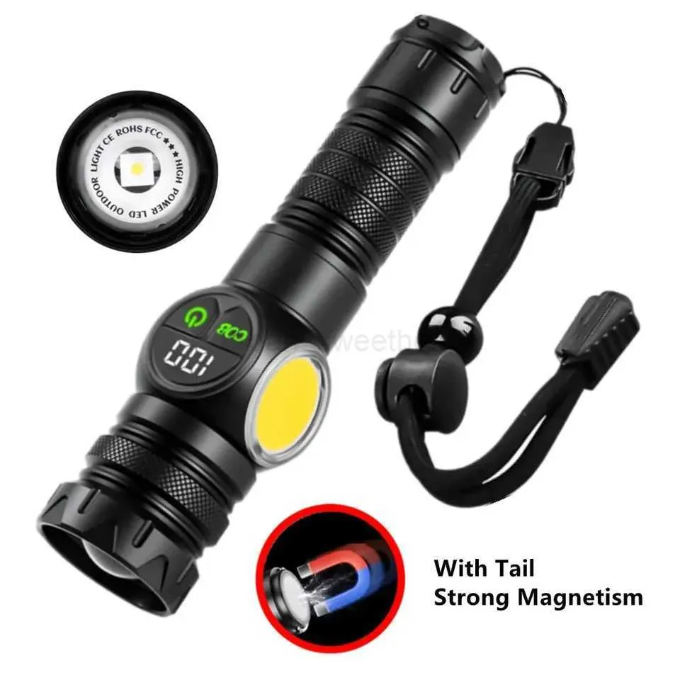 High Power Spotlight Long Range LED Flashlight With... From Urban ...