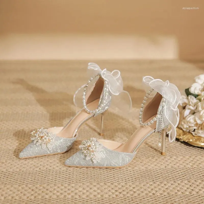 Wholesale Silver Rhinestone Stiletto Heels With Pearl Bow ... At Only $50.26 | DHgate.Com Wholesale Silver Rhinestone Stiletto Heels With Pearl Bow ... At Only $50.26 | DHgate.Com