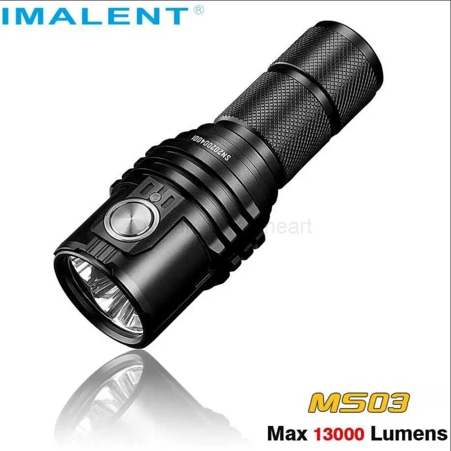 IMALENT MS03 Brightest Flashlight XHP70.2 LED 13000 Lumens, 324m Beam ...