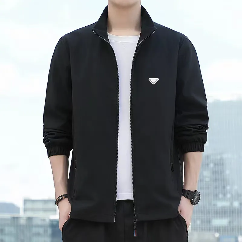 Mens Jacket Designer Jacket Thin Jacket Letter Inverted Triangle Jacket Sunscreen Spring and Autumn Clothing High Quality Outdoor Short Jacket Outdoor