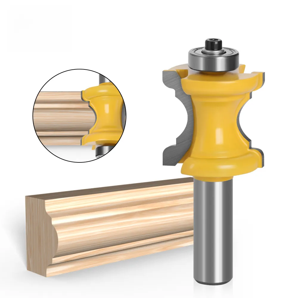 Premium Woodworking Router Bits Set: Concave Nose & Arc Type Knives ...