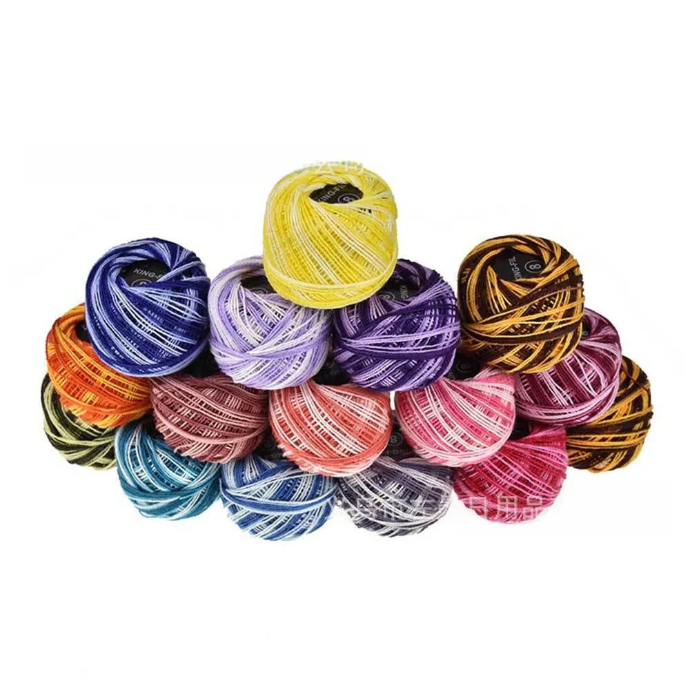 Premium Cotton Embroidery Thread Set: Single & Double Color, Best ...