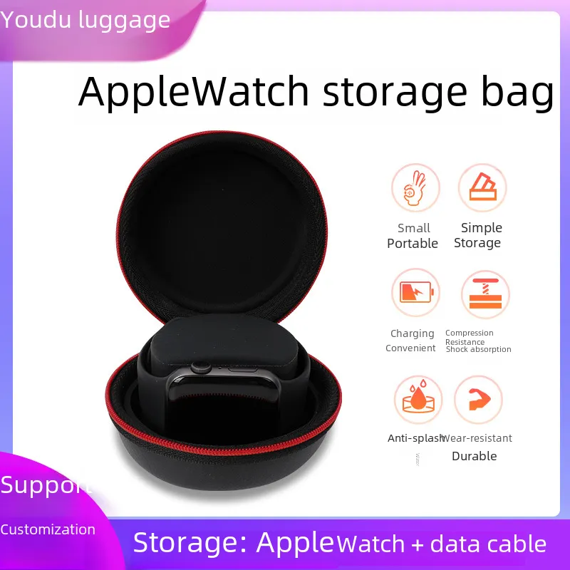 Portable Apple Watch Phone Organizer: Premium Travel Storage