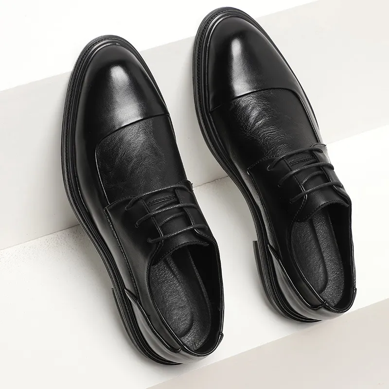 Wholesale Oxford Mens Dress Shoes Full Grain Leather Formal... At Only  $25.72 | DHgate.Com