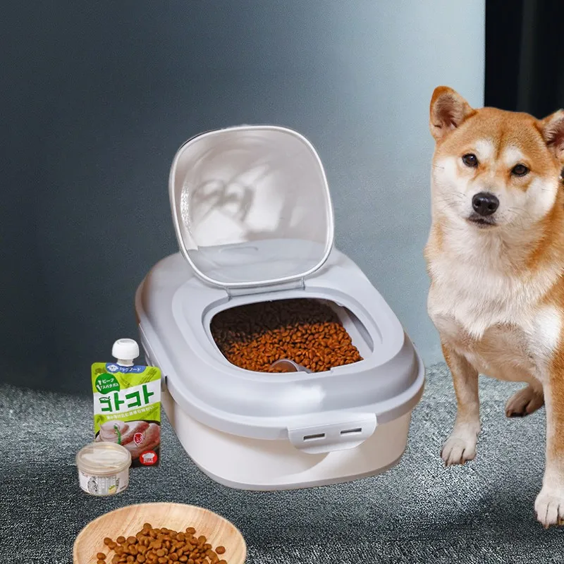 Moisture Proof Large Capacity 50L Pet Food Storage Barrel Sealed