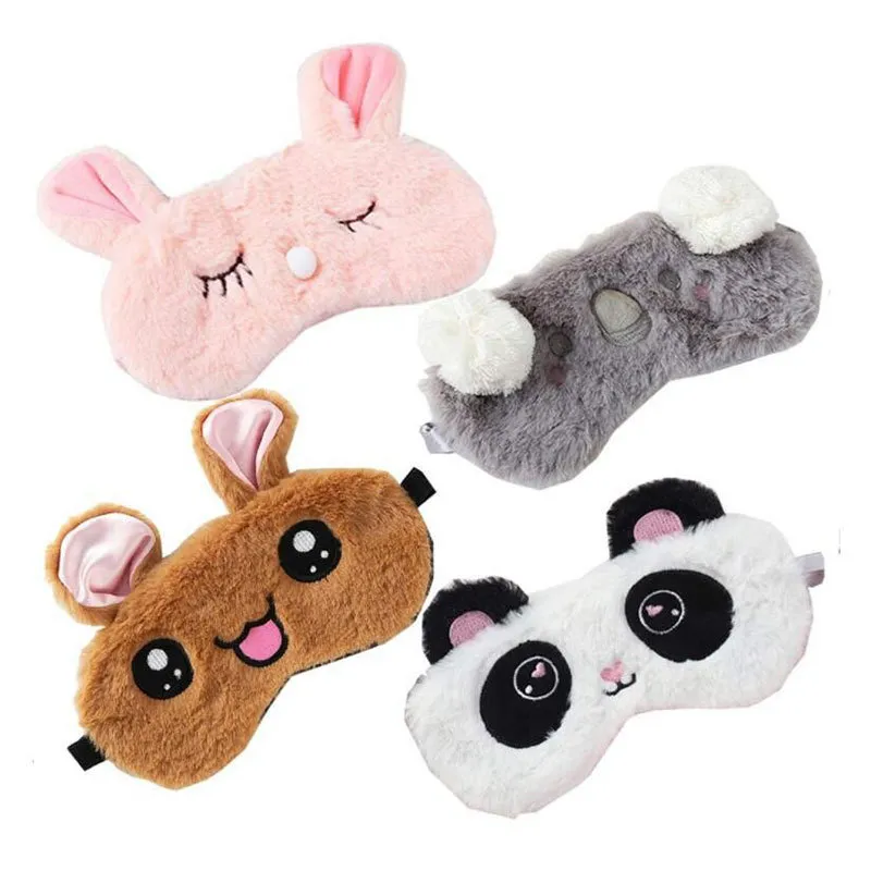 Cute Cartoon Animal Eye Mask - Sleep Comfort & Light Blocking. Shop Now ...