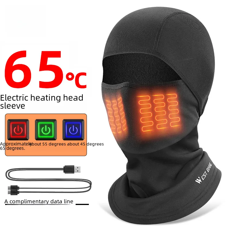 West Rider Riding Heating Headgear Winter Warm Mask Ski  display picture 1