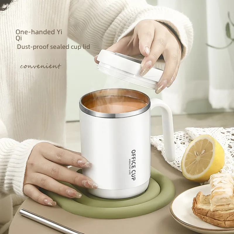 Amazon 316 Stainless Steel Mug Double Layer Household Tea Cup Office Couple  Coffee Cup 304 Water Cup Gift
