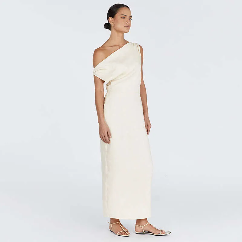 navy blue dress for baby girl Signature Linen • Lea wears the Cass Linen Midi Dress. ⁠ ⁠ Crafted from our  100% signature linen, Cass is designed with an asymmetrical neckline and  close to body fit. ⁠ ⁠ main image 0