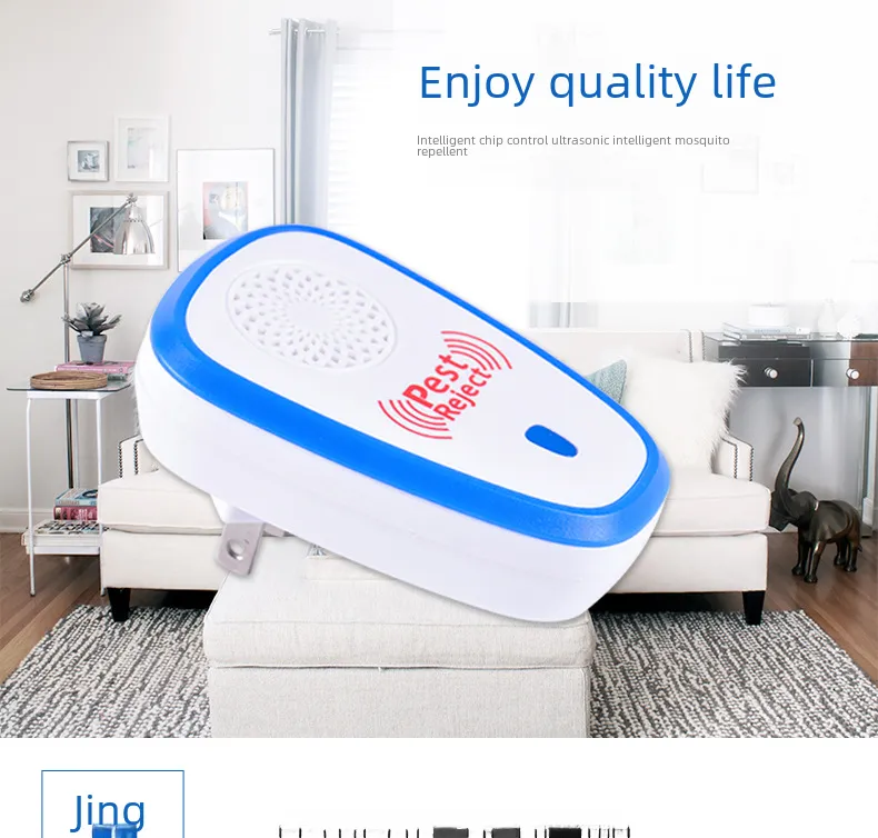 High Power Frequency Conversion Insect Ultrasonic Pest Repeller: Electronic Bug Repellent for Home ...