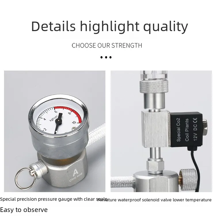CO2 generator DIY set with solenoid valve and steel cylinder for aquarium  water grass control from Dhgate Fencing, Trellis & Gates - price 9.22