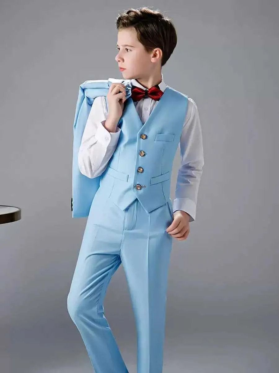 Sky Blue Wedding Suit Coat for Boys with Elastic Waist Pants Feather  Filling Flannel Fabric Formal Flat Style from Dhgate Suits - price 53.65
