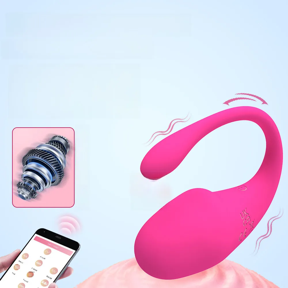 app operated sex toys TLUDA Rechargeable G Spot Vibrator for Women ,Wearable Panty Vibrator APP  Remote Control Adult Sex Toy for Women,Red