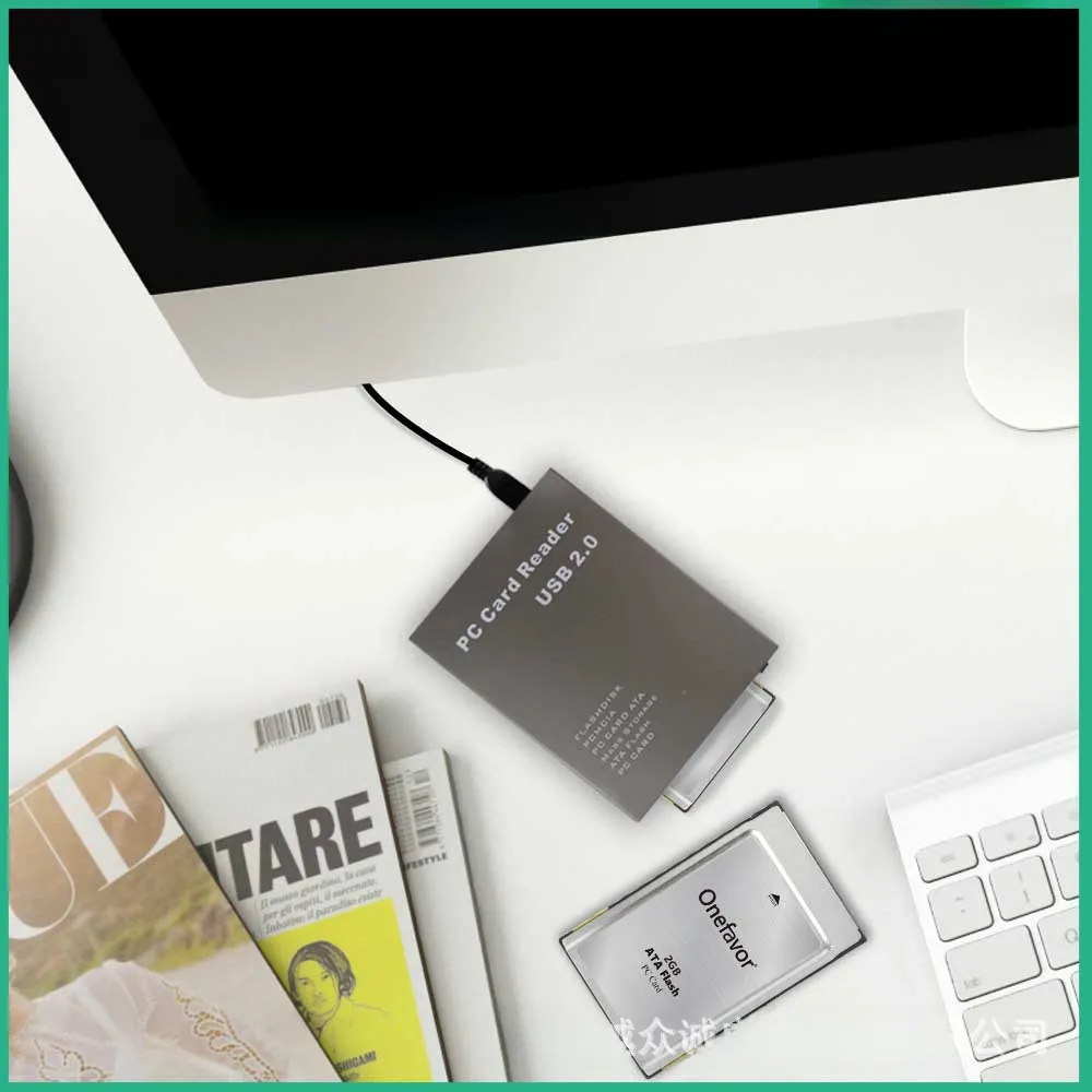 USB PCMCIA Card Reader: 68 Pin Industrial Flash Memory Card Direct