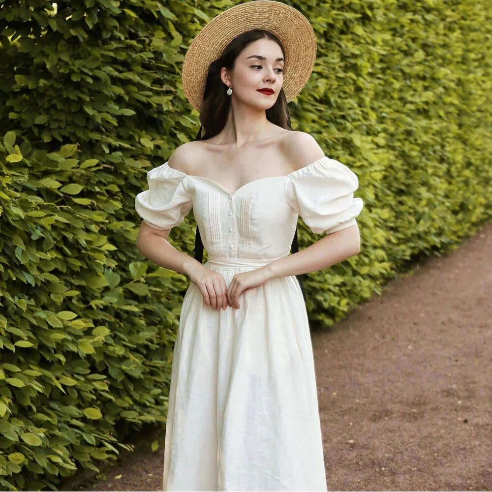 a-line wedding dresses Charming A Line Square Neck Tulle Long Wedding Dresses with Lace Ivory main image 0