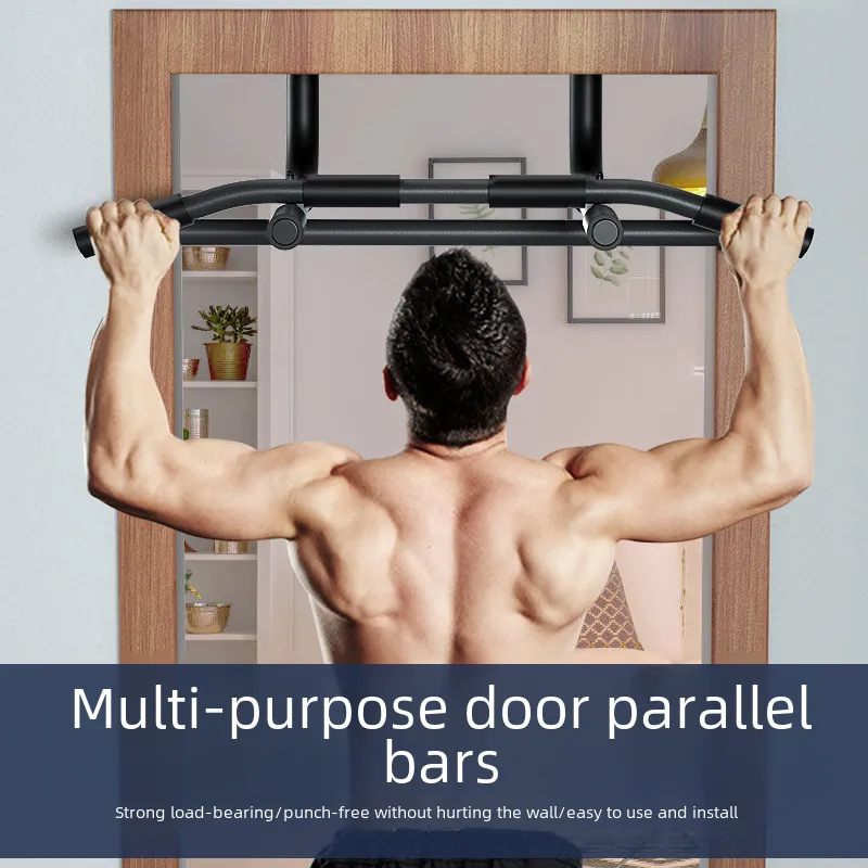 Pull-up Bar Wall Mounted Doorway Pull Up Bar, Multifunctional