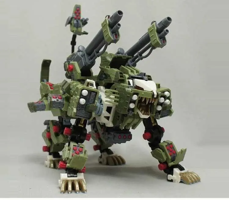 Liger Kit Liger ZERO Model Kit - ZOIDS RZ-041 Armor Set 1/72 Scale - Detailed ...