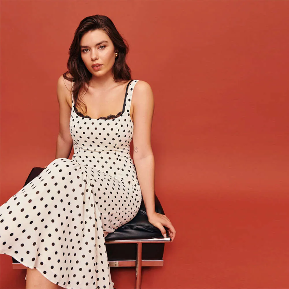 Velvet Dress Warehouse Alternative Polka Dot Dress Polka Dot Maxi